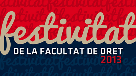 Lacte tindr&agrave; lloc el proper dia 19 de desembre de 2013 a les 11:30 hores.<br />
<br />
Programa:<br />
> Veni Creator.<br />
> Obertura a c&agrave;rrec del Sr. rector.<br />
> Paraules de la Sra. degana.<br />
> Lli&ccedil;&oacute; magistral:<br />
El di&aacute;logo entre tribunales y la protecci&oacute;n de los derechos, a c&agrave;rrec de la Excma. Sra. Na Mar&iacute;a P&iacute;a Calder&oacute;n Cuadrado, Magistrada del Tribunal Superior de Just&iacute;cia de la Comunitat Valenciana i Catedr&agrave;tica de Dret Procesal de la Universitat de Val&egrave;ncia.<br />
> Lliurament dels diplomes dels Premis dInvestigaci&oacute; Tom&aacute;s y Valiente de la Facultat de Dret.<br />
> Lliurament dels diplomes dels Premis Extraordinaris de Llicenciatura i Doctorat de la Facultat<br />
de Dret.<br />
> Lliurament dels Premis del 3r Concurs de debats de la Facultat de Dret Les regles del joc.<br />
> Reconeixement i agra&iuml;ment als professors jubilats.<br />
> Entrega trofeu Campionat Padel 2013.<br />
> Cloenda de lacte.<br />
> Gaudeamus Igitur.